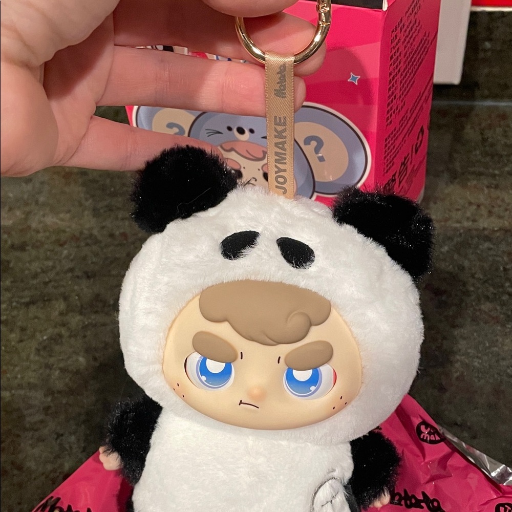Baby Three Matata Chaos Campus Panda Plush Toy Change My Eyes - Picture 2 of 11